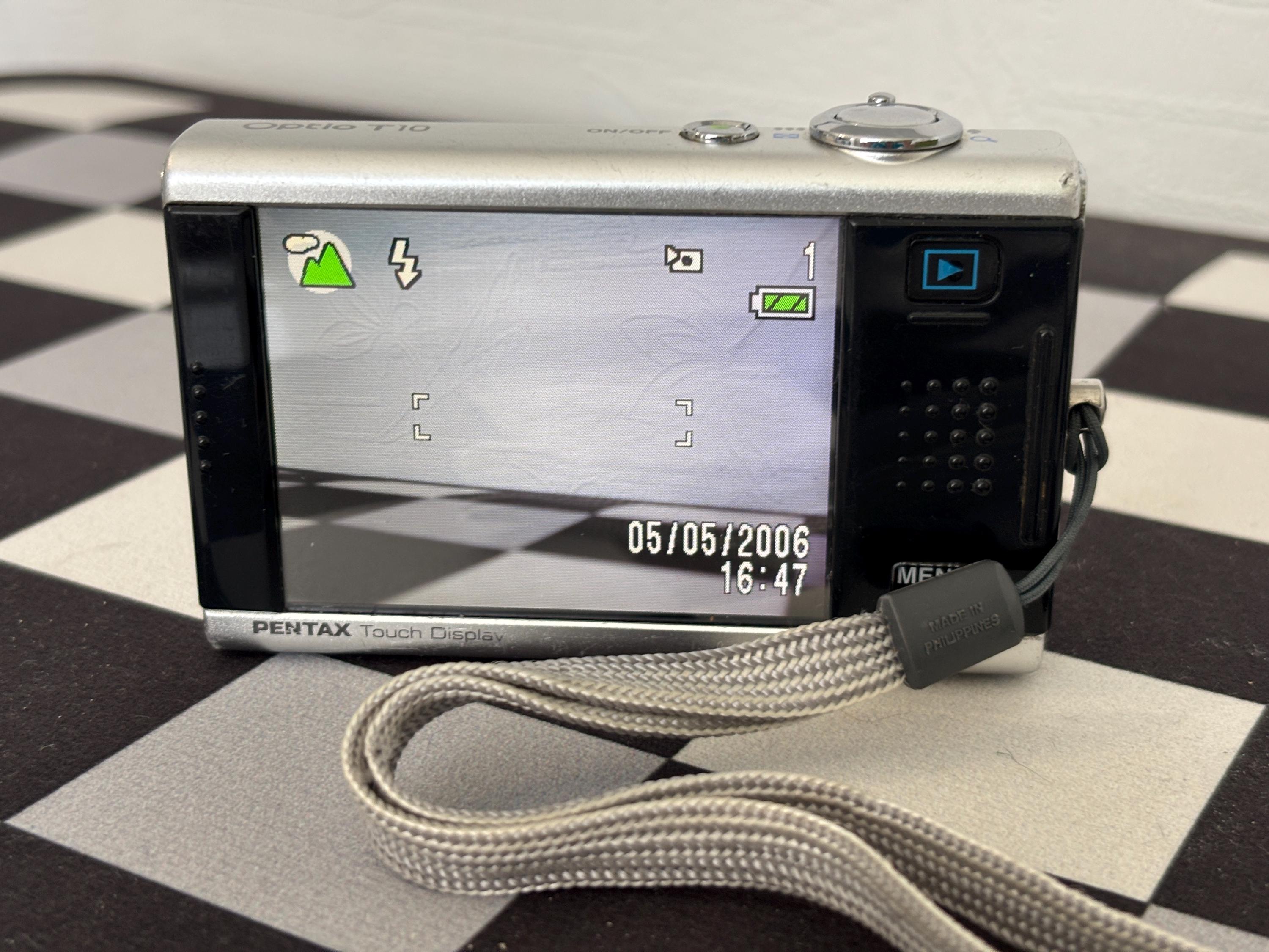 Very Popular Camera, Cool,pentax Digital Camera,pentax Optio T10