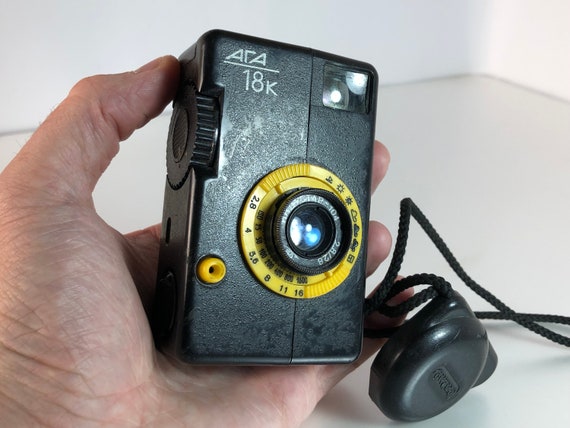 AGAT-18K Gray, Soviet, 35-mm Film, Half-frame Camera, Camera AGAT