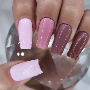 Sweater Nails | Autumn Nails | Fall Designs | Winter Nails | Ombre Nails| Press On Nails | Press Ons | Fake Nails | Luxury nail art
