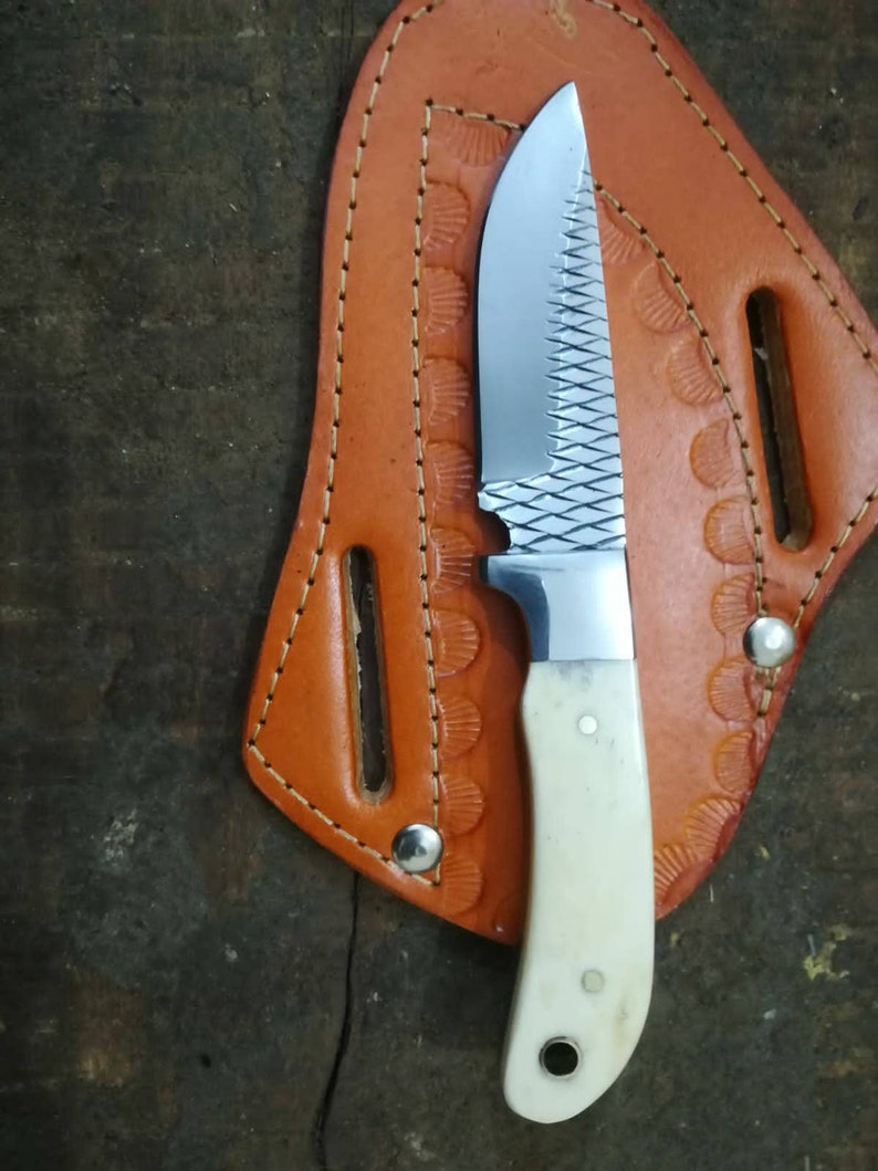 Custom Handmade Farrier Rasp Steel Cowboy Knife... Etsy