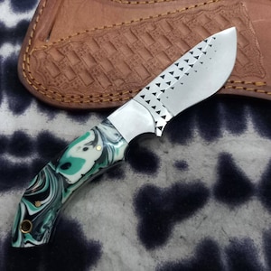 Custom Handmade Farrier rasp steel cowboy knife...