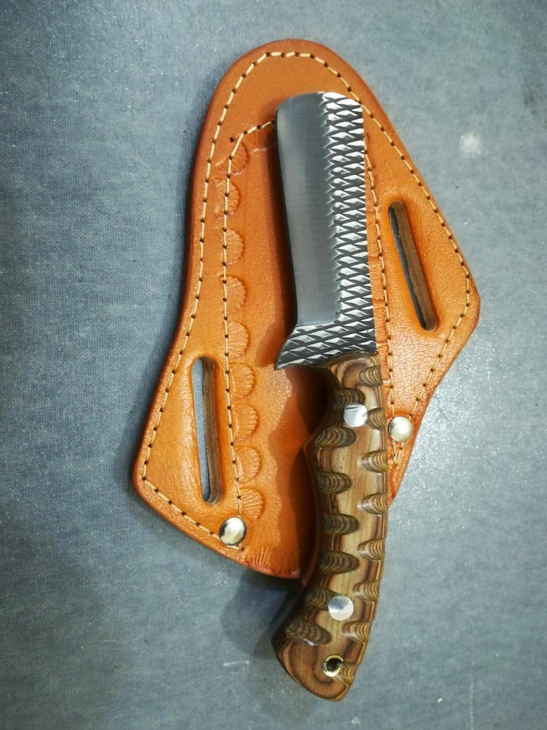 Custom Handmade Farrier Rasp Steel Cowboy Bull Cutter Knife... Etsy