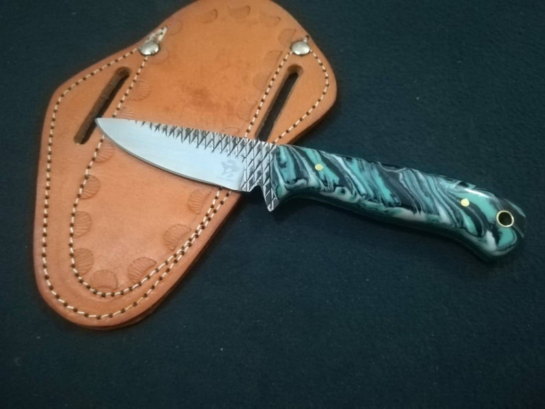 Custom Handmade Farrier Rasp Steel Cowboy Knife... Etsy
