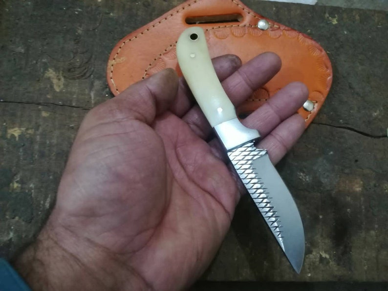 Custom Handmade Farrier Rasp Steel Cowboy Knife... Etsy