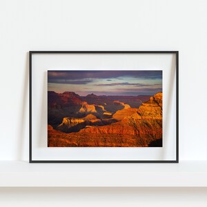 The Grand Canyon and Sunset Printable Wall Art Digital - Etsy