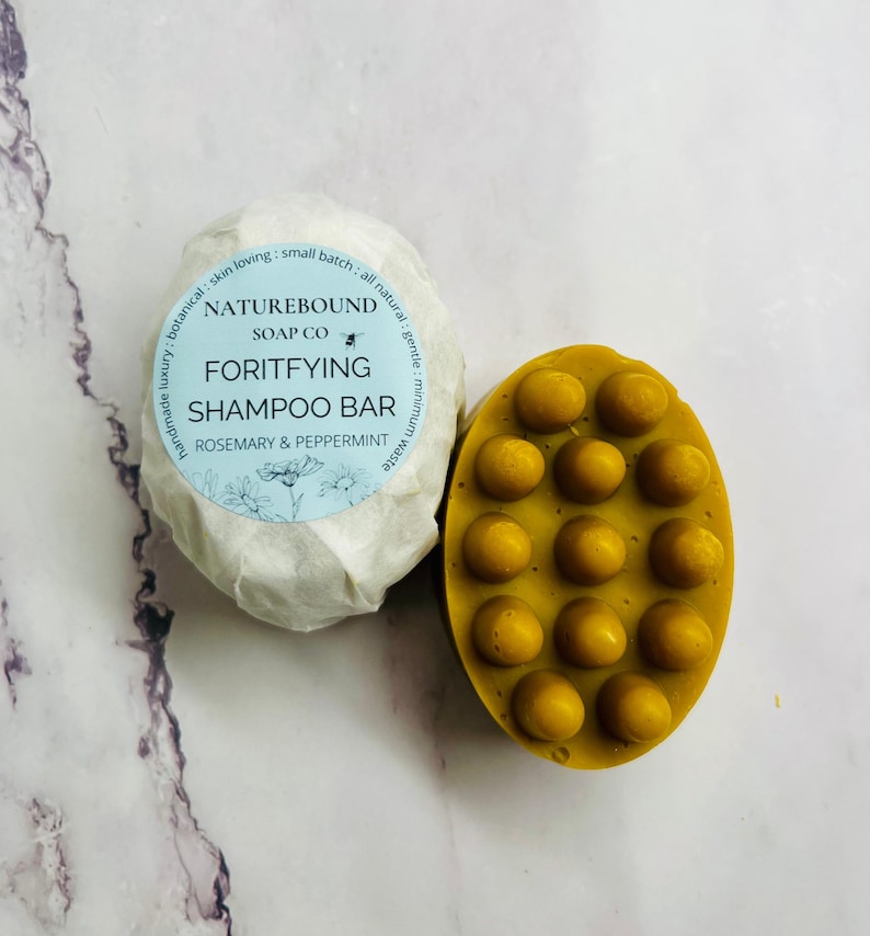 Herbal Shampoo Bar: Rosemary, Horsetail & Marshmallow Root 4