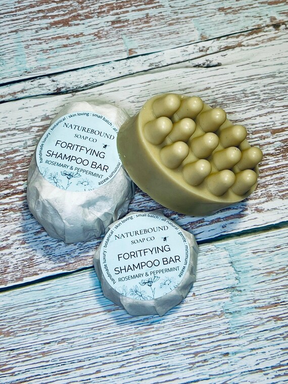 Herbal Shampoo Bar: Rosemary, Horsetail & Marshmallow Root