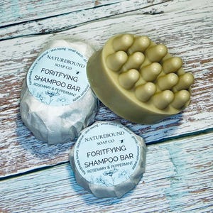 Herbal Shampoo Bar: Rosemary, Horsetail & Marshmallow Root