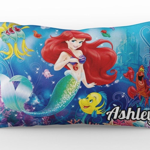 Ariel Gifts Custom Little Mermaid Pillowcase Personalized Etsy