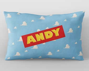 Personalized Toy Story Pillowcase: Andy's Room Decor
