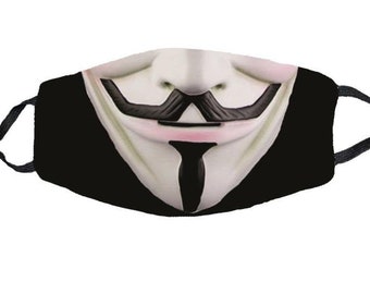 V For Vendetta Mask Etsy
