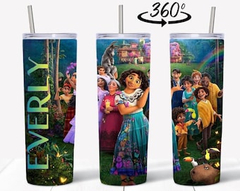 Encanto Tumbler, Custom Encanto Gift, Disney Tumbler, Encanto Gifts, Personalized Kids Tumbler, Disney Gifts, Encanto Cup for School