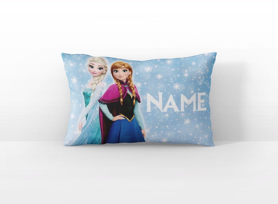 Frozen Pillow, Personalized Frozen Pillowcase, Custom Disney Gift