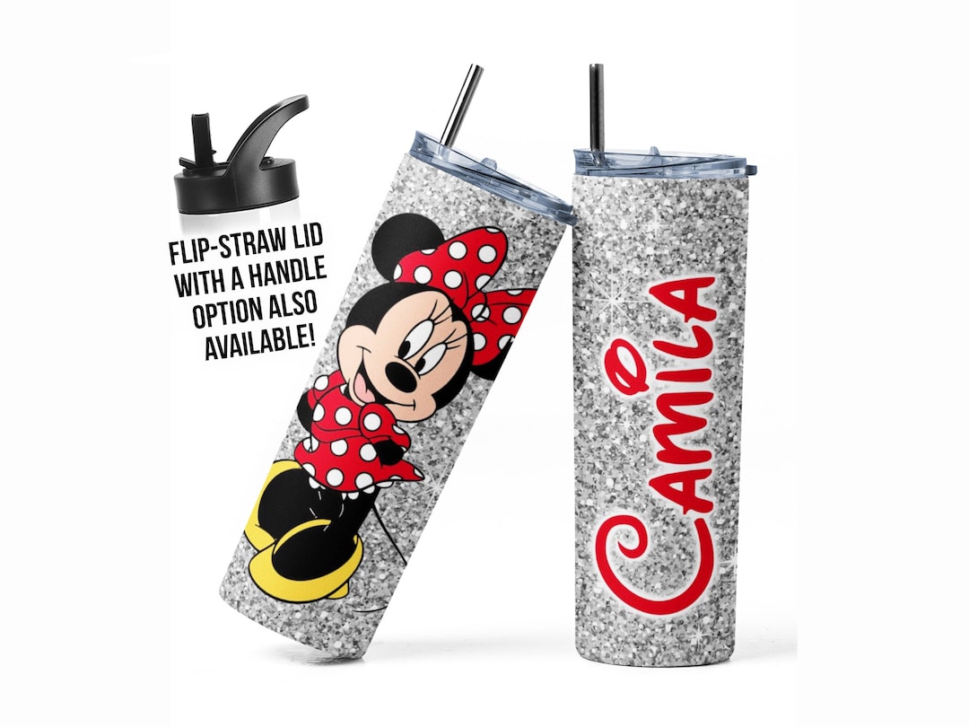 Minnie Mouse Tumbler, Disney Tumbler, Minnie Mouse Gifts for Kids