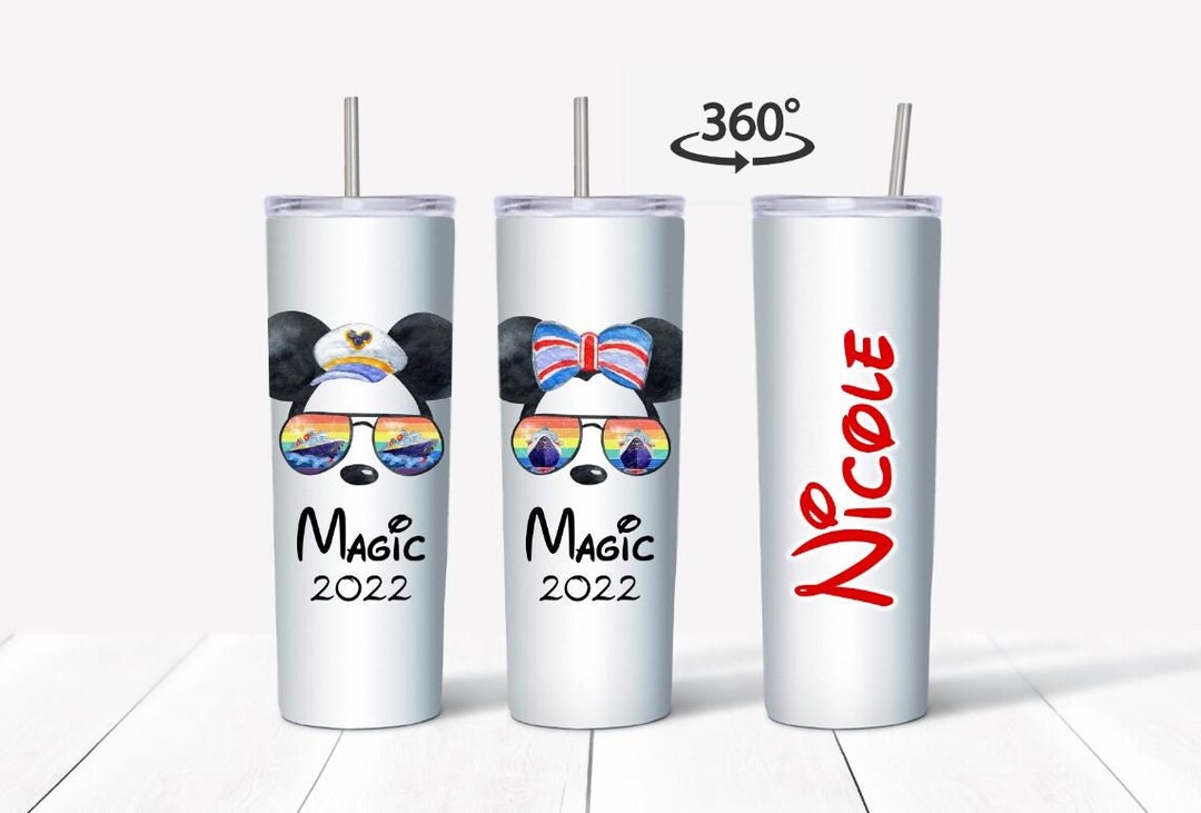 Disney Cruise Tumbler, Custom Disney Skinny Tumbler, Cruise Tumbler