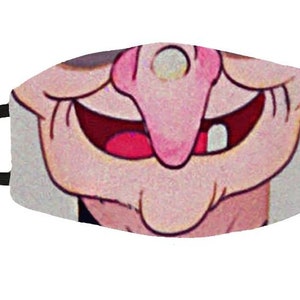 Evil Queen Face Mask: Snow White Costume, Filter Included