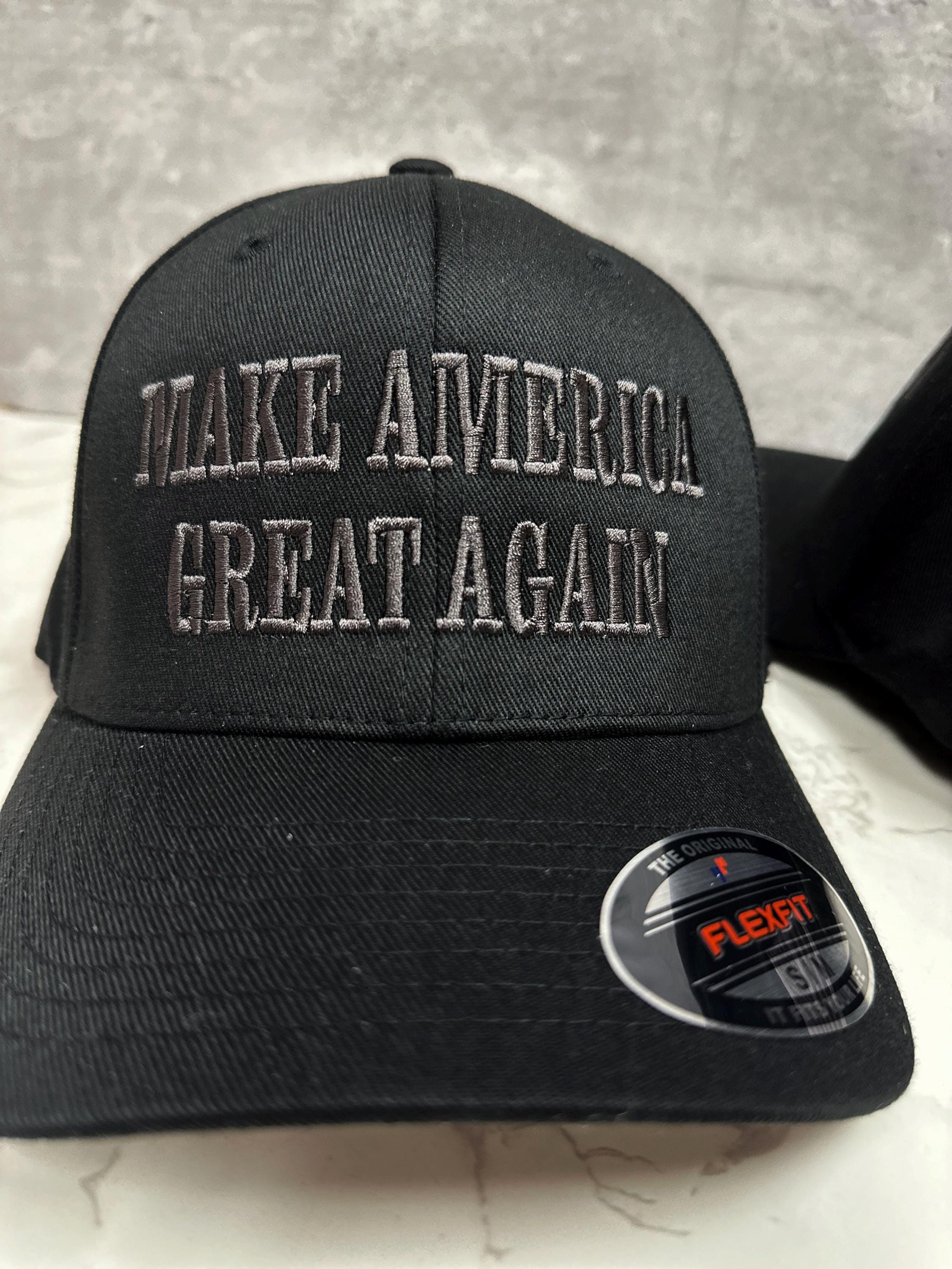 【AGEDD】MAGA HAT/BLACK Dark MAGA Hat - Trump Store