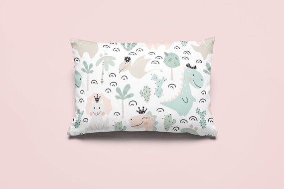 Dinosaur Pillow for Nursery or Girls Room Dinosaur Theme Room