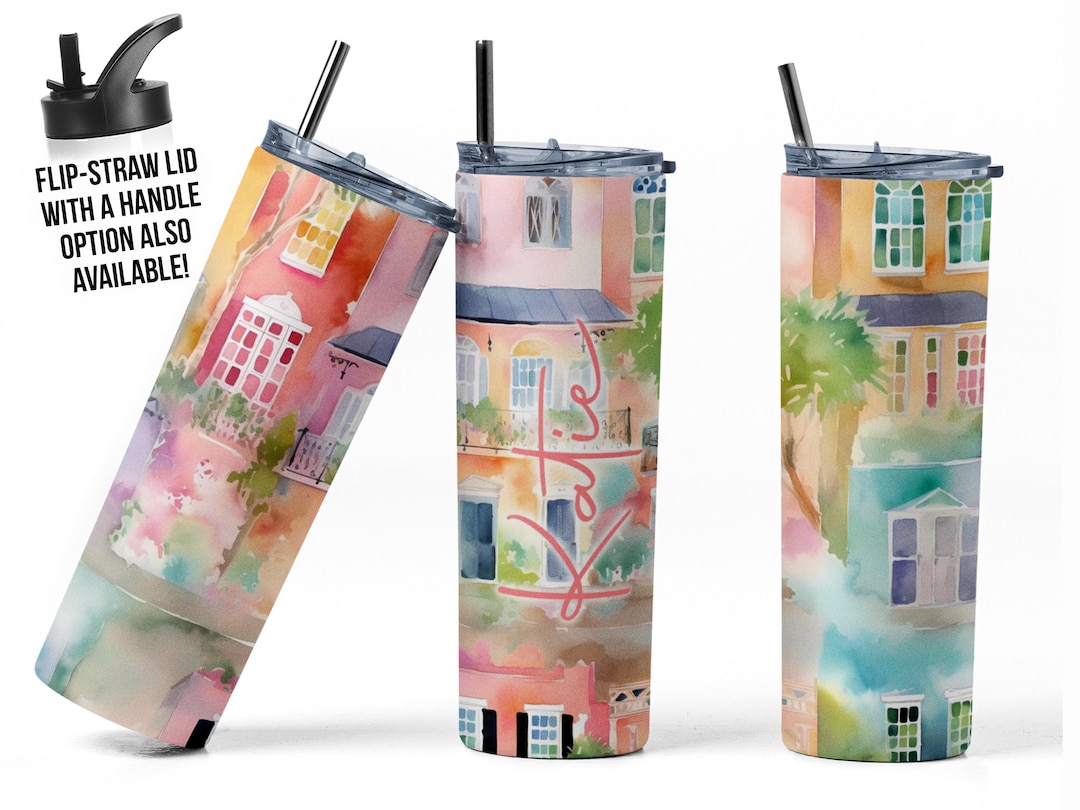 Custom Charleston Gift, Custom Charleston Tumbler, Charleston Bachelorette, Personalized