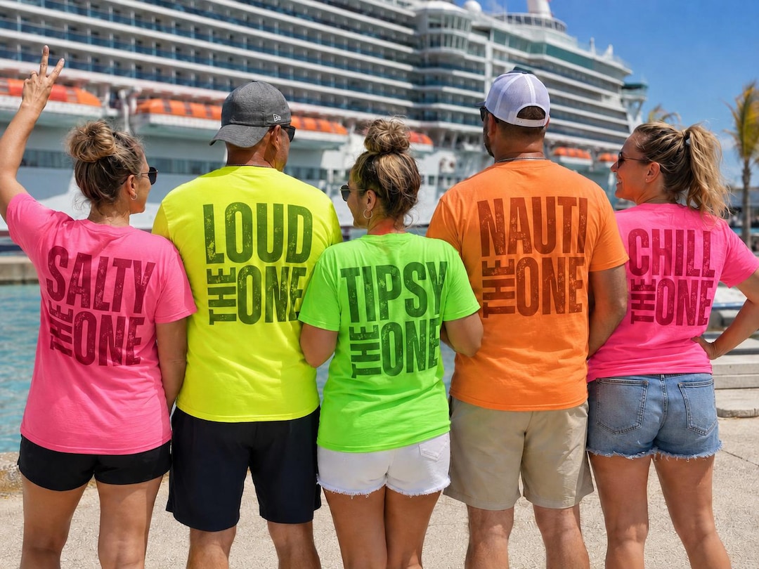 Funny Cruise Crew Shirt, Matching Group Vacation Tee, The Custom One Personalized Family S