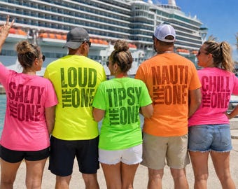 Funny Cruise Crew Shirt, Matching Group Vacation Tee, The Custom One Personalized Family Squad 2026, Friends Trip