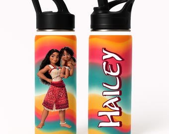 Personalized Moana 2 Tumbler: Stainless Steel, Sublimation Print