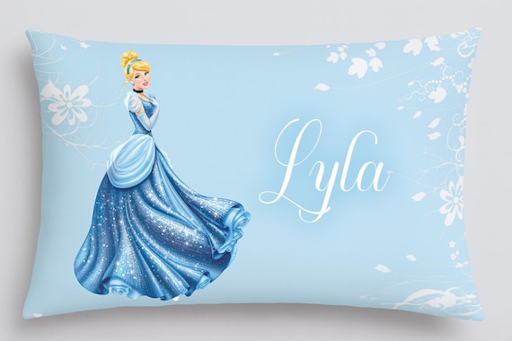 Cinderella Pillowcase, Custom Cinderella Pillow, Disney Princess