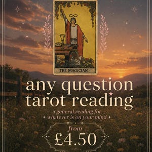 One Question Tarot Reading – Ask Me Anything | Same Hour