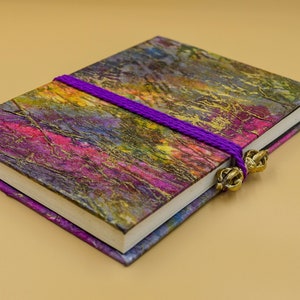 Hardcover blank journal made from Handmade paper