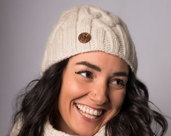 Gorro de lana y forro polar