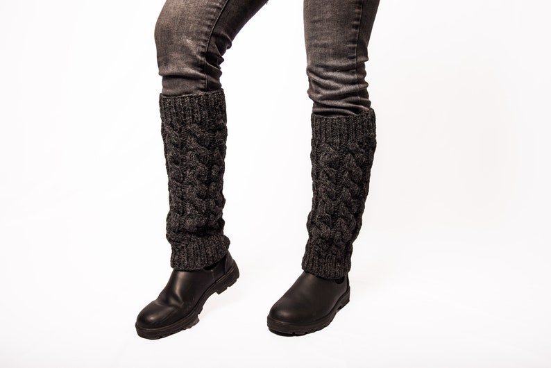 Leg warmers, Wool Leg warmer, variegated colour pattern,Footless warmers, leg warmer for women, leg-warmer for men, handmade premium quality image 5