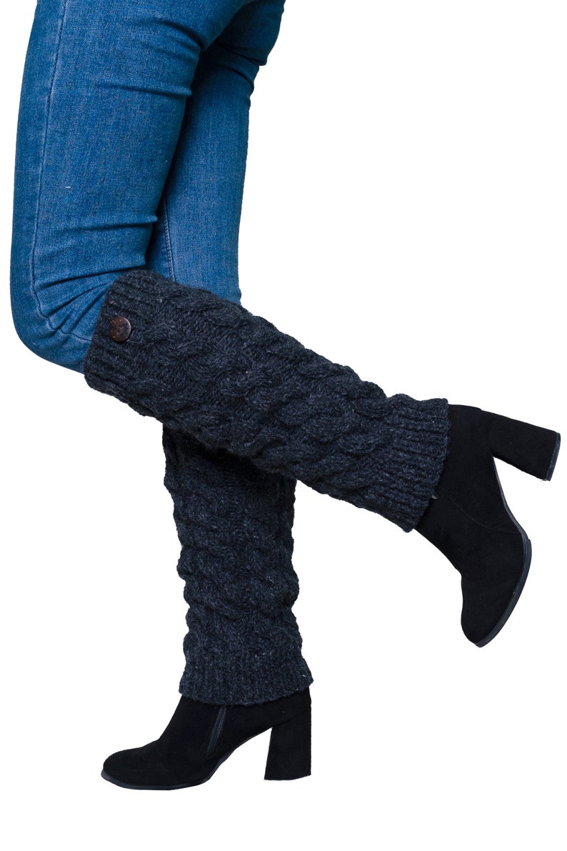 Leg Warmers Wool Leg Warmer Variegated Colour Etsy