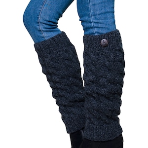 Leg warmers, Wool Leg warmer, variegated colour pattern,Footless warmers, leg warmer for women, leg-warmer for men, handmade premium quality image 6