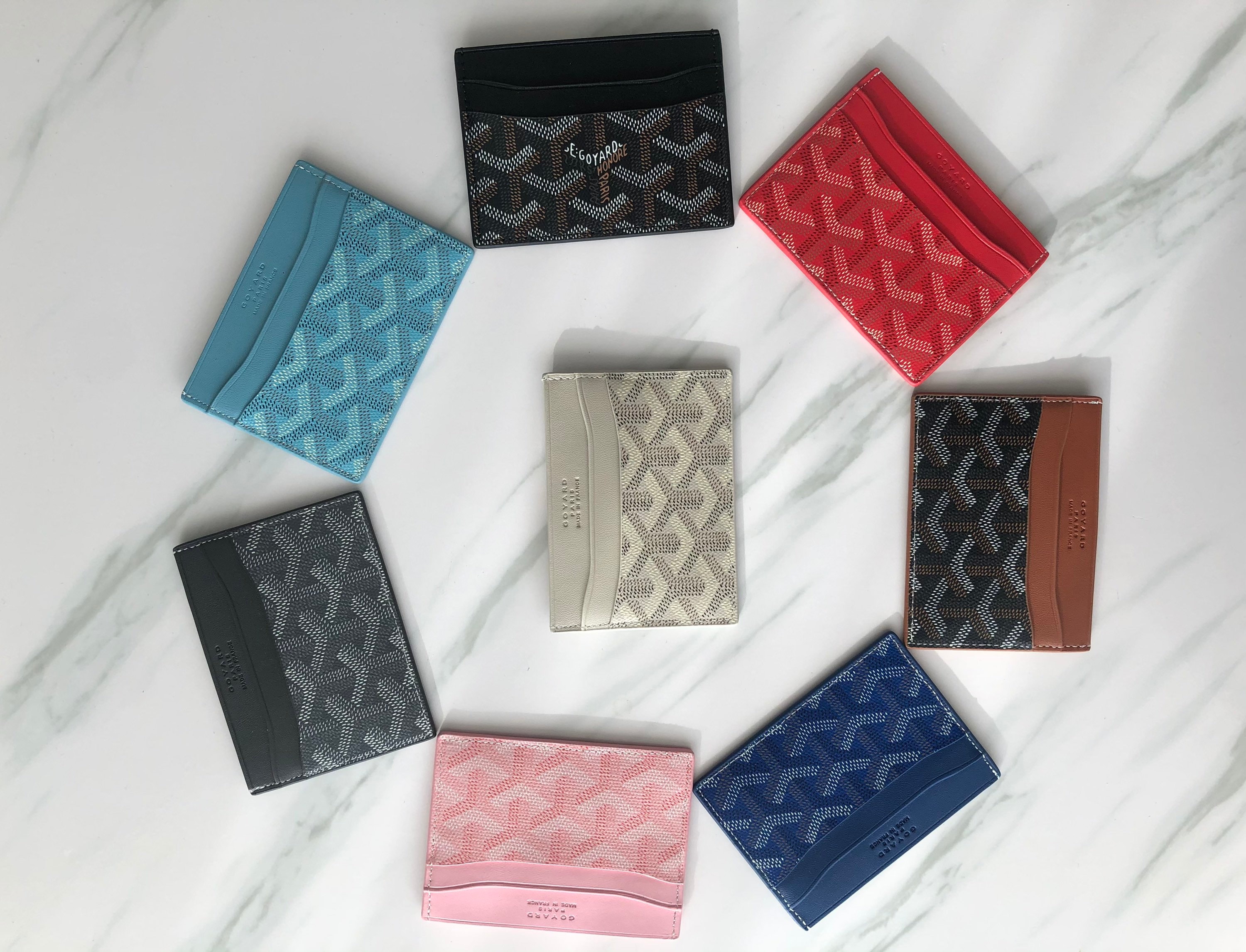 Goyard Saint Suplice Cardholder Multiple Colors Etsy
