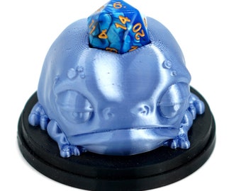 Frog Dice Guardian | Dice Stat Tracker Health Tracker for Tabletop RPG Gaming Dungeons and Dragon DnD D&D | Mythic Merchant