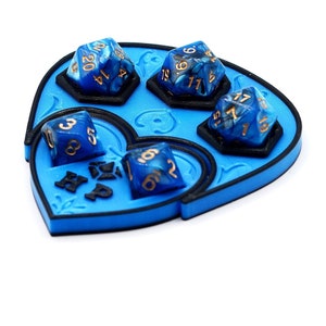 5 Dice Stat Tracker | Compatible with tabletop RPG&#39;s such as DnD and Pathfinder or card games like Magic the Gathering