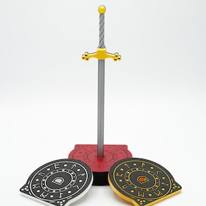 Initiative Tracker  w/Storage Box and Magnetic Sword
