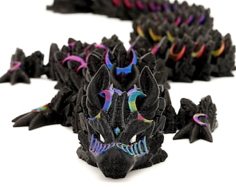 Lunar Dragon | Articulating Flexible 3D Printed Fidget