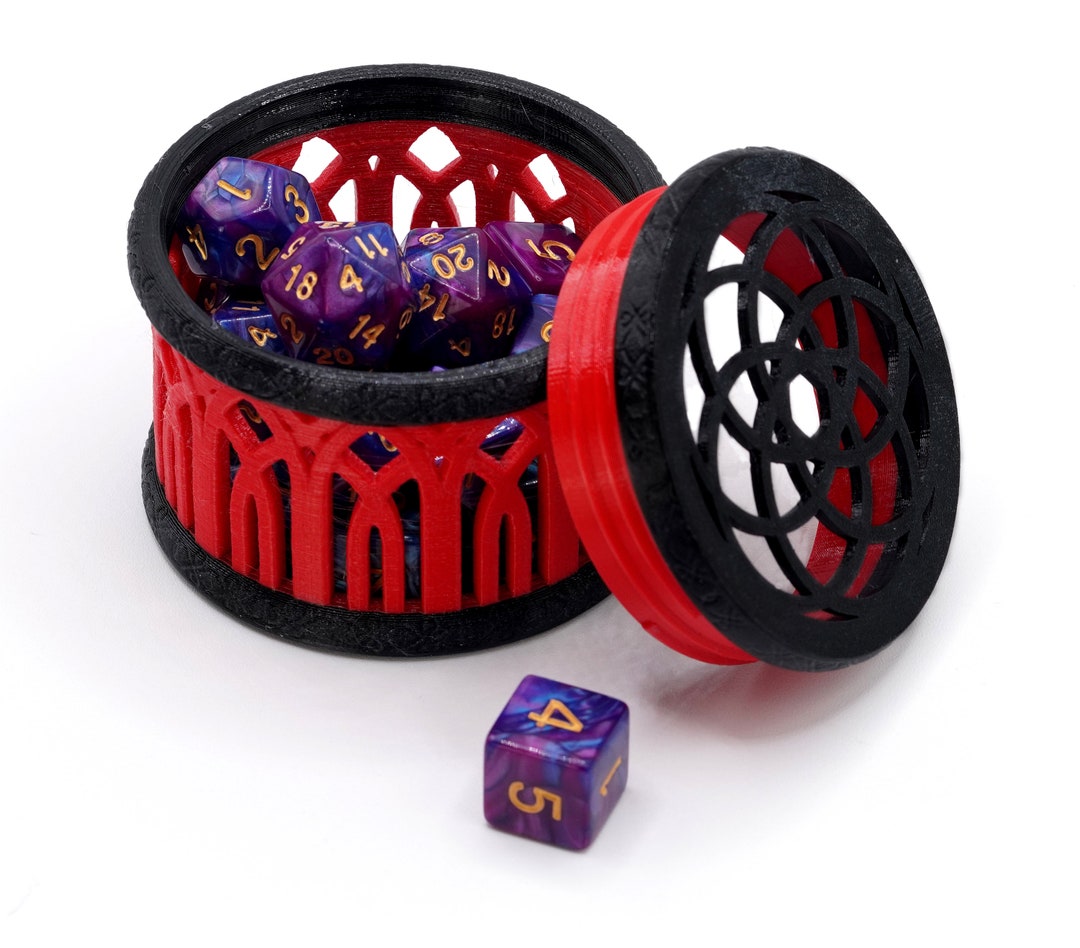 Elven Dice Jail for Tabletop RPG Games Dnd Dice Holder Dice Storage