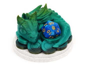 Dragon Dice Guardian | Adorable D20 Stat Tracker for Tabletop Games and Board Games