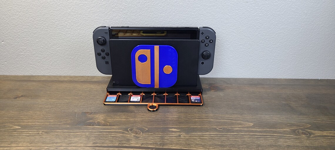 Nintendo Switch inspired Gaming Shelf Etsy