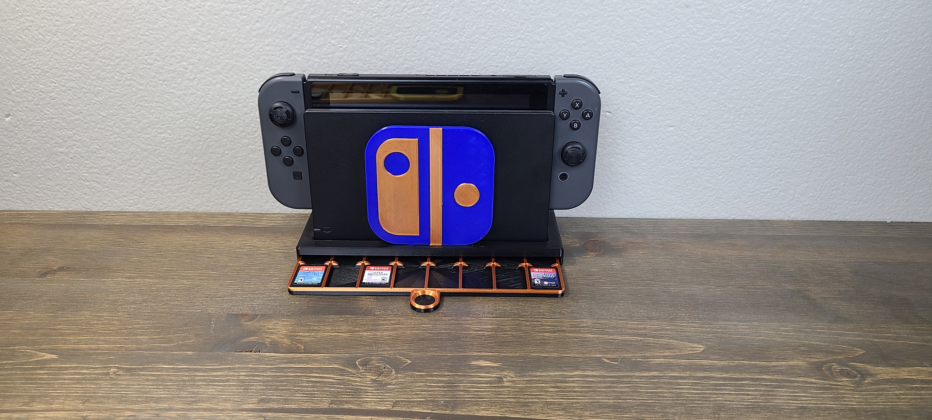 Nintendo Switch inspired Gaming Shelf Etsy