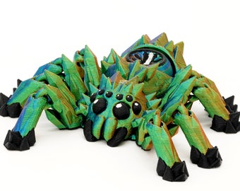 Hector The Spinner Spider | Articulating Spider with Fidget Spinner