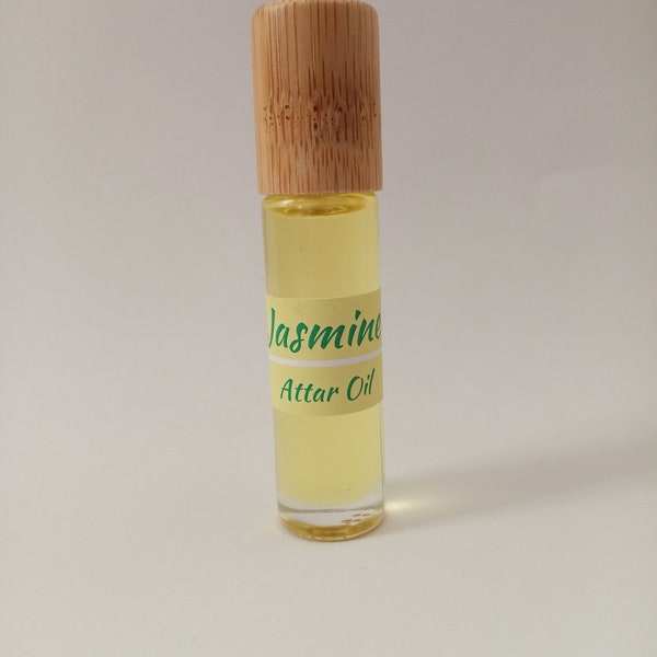 Jasmijn Attar olie parfum alcohol- en chemicaliënvrij 10 ml natuurlijke parfum Eau De Parfum etherische olie