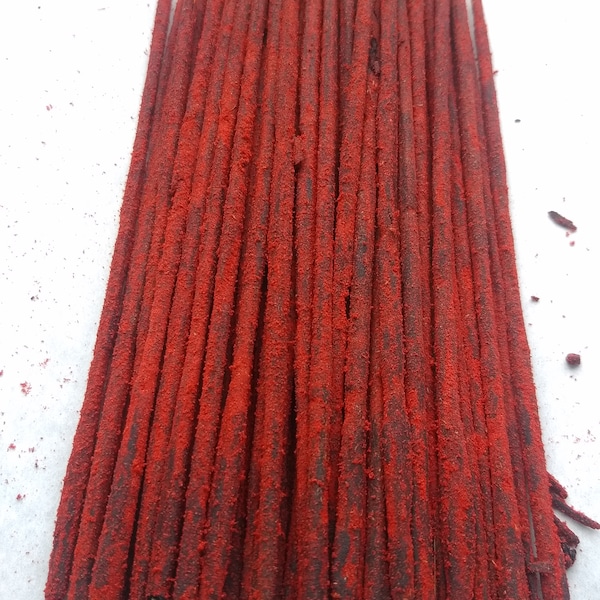 Hand Rolled Natural Dragons Blood Incense Hand Packaged High Quality Long Burn 10/20/50/100/ Sticks up to 1 Kilogram