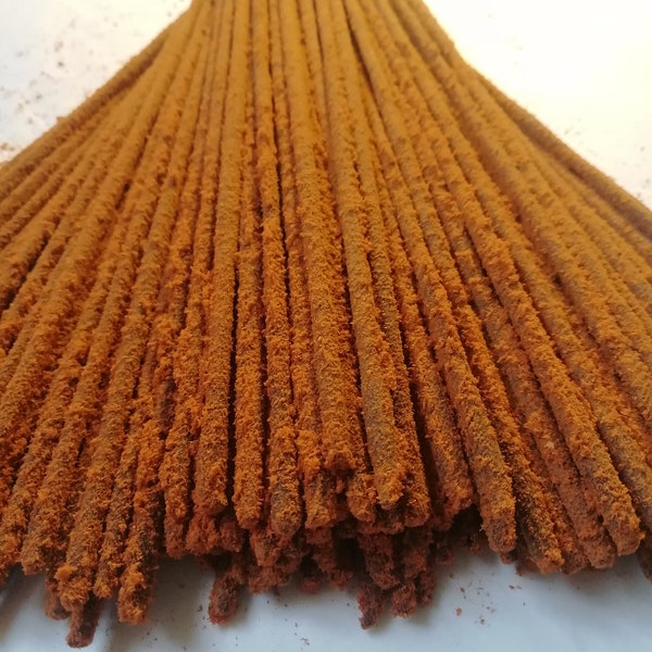 Hand Rolled Natural Copal Incense Hand Wrapped in Recycled Paper High Quality 60-90 min Burn Time 10/20/50/100 Sticks KG Kilogram Available