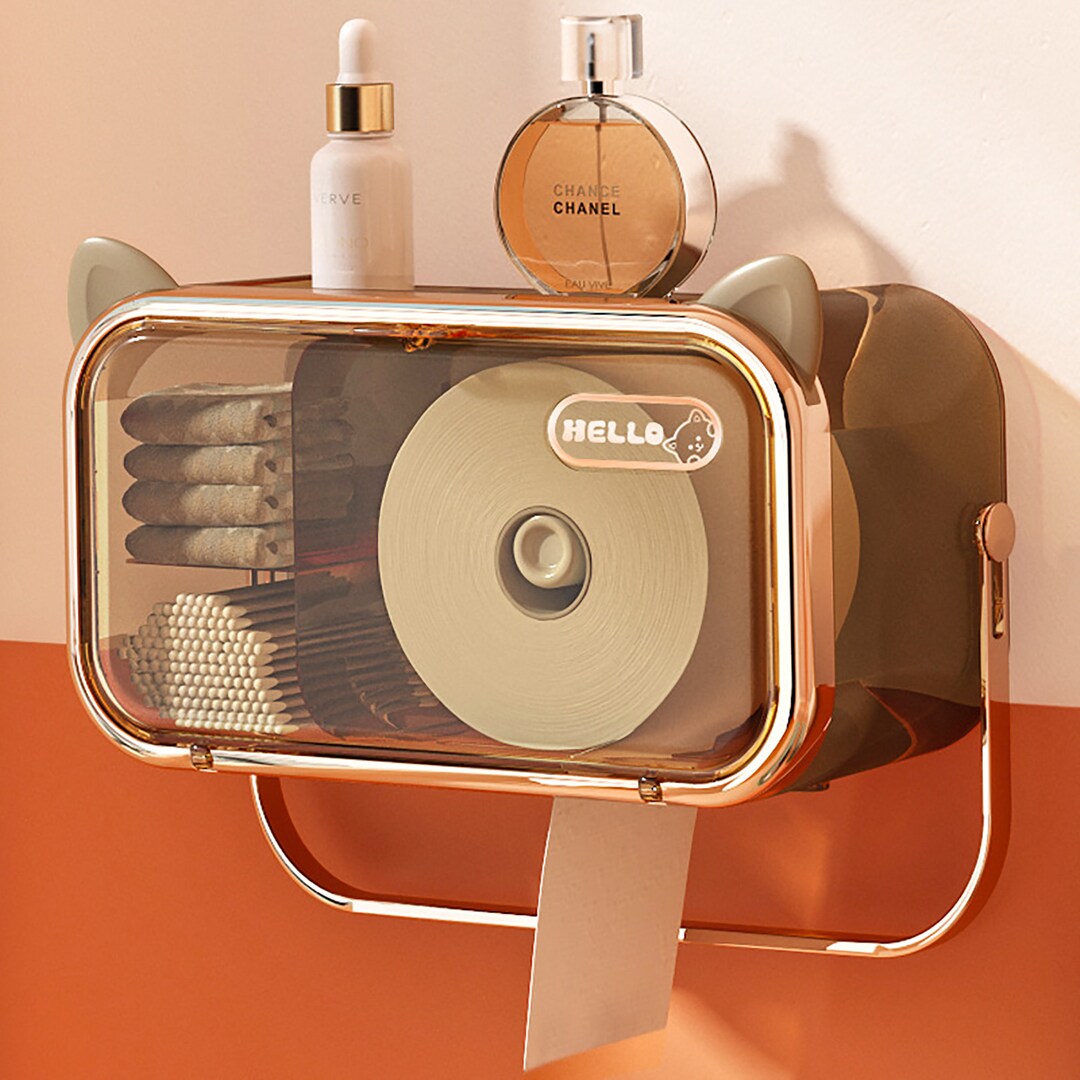 Face Towel Storage Box Wallmounted Tissue Box Storage Etsy