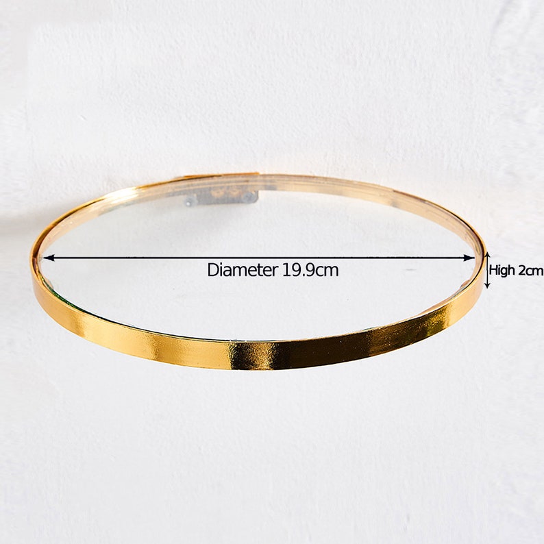 Floating Shelf Round Glass Wall Hanging Small Floating Shelf Etsy