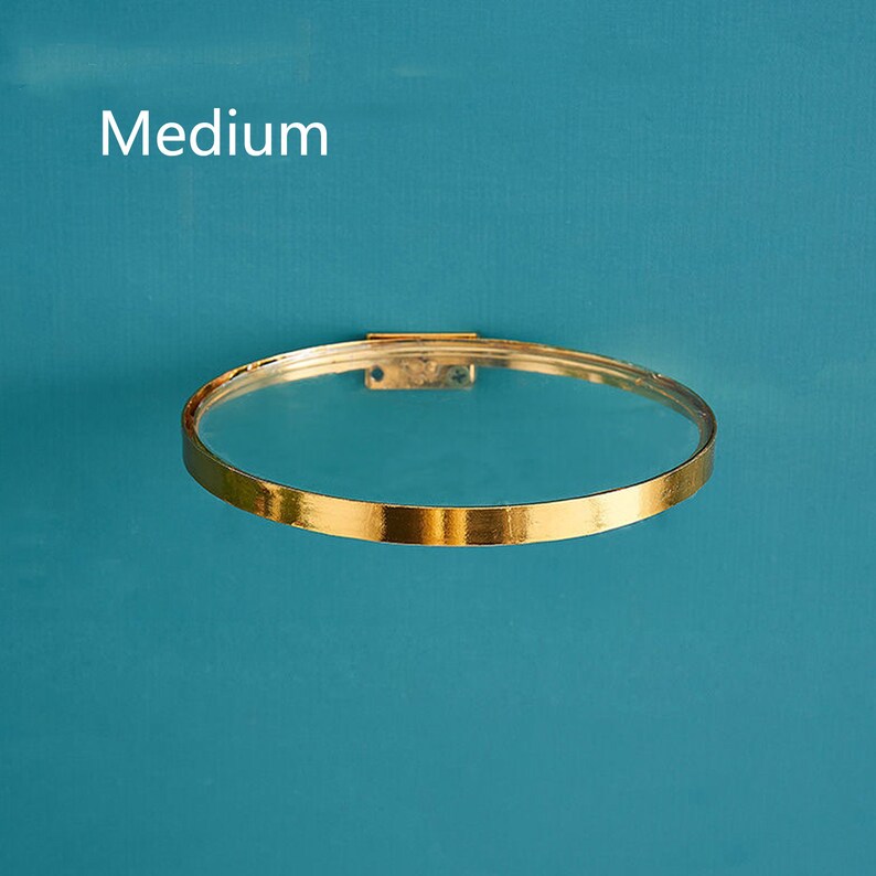 Floating Shelf Round Glass Wall Hanging Small Floating Shelf Etsy