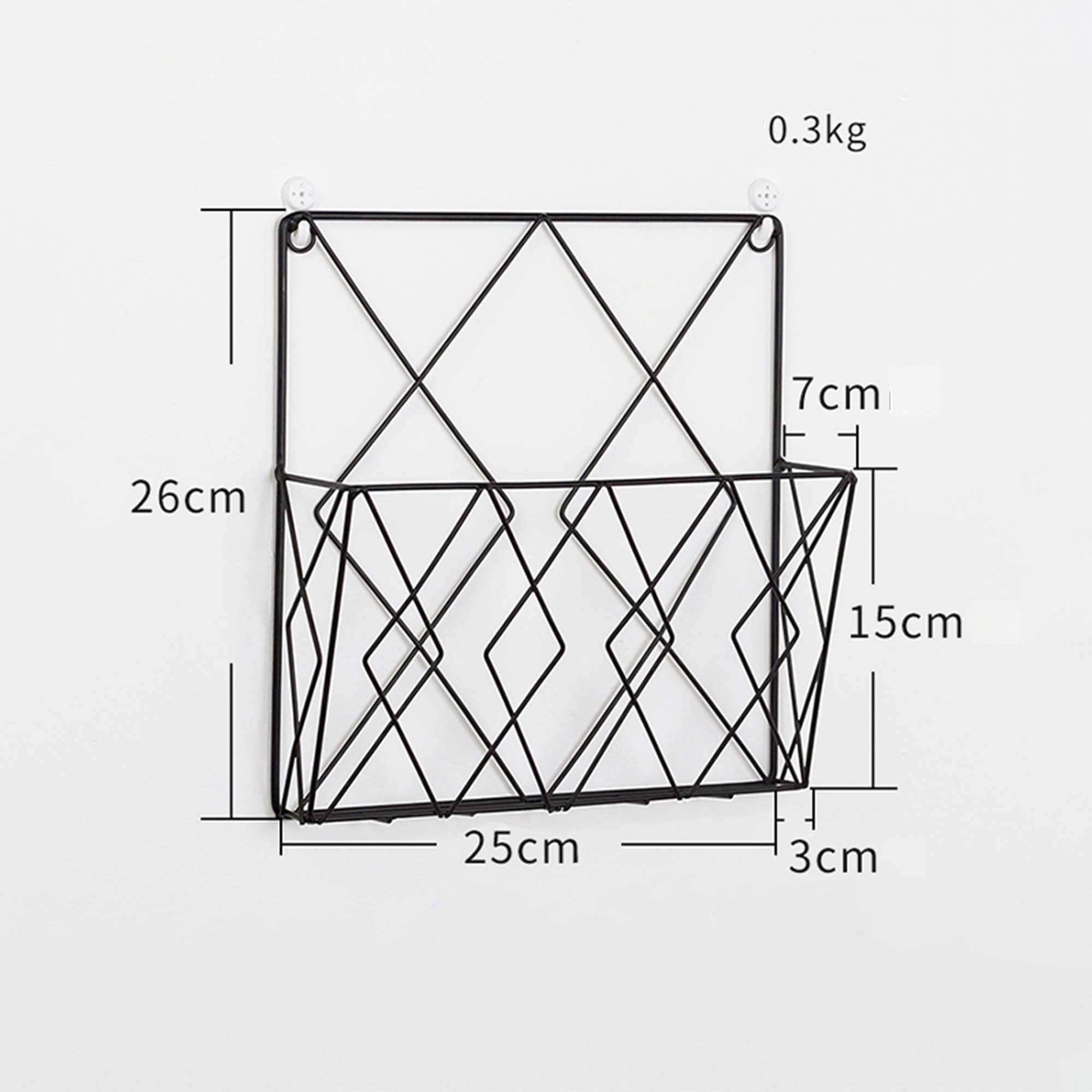 Iron Bookshelves Wallmounted Storage Racks Living Room Etsy